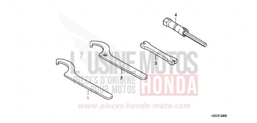 OUTILS CRF150R7 de 2007